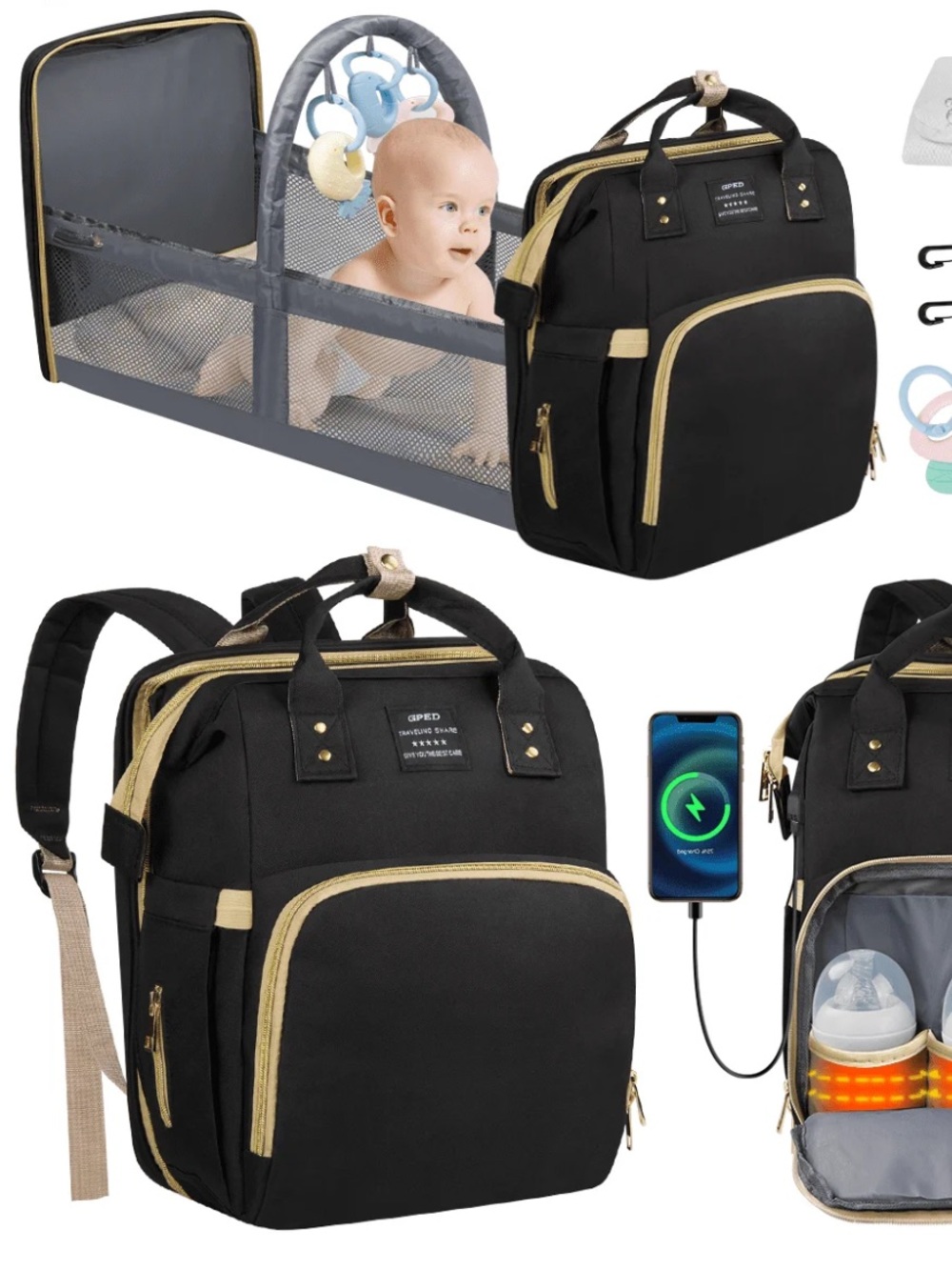 GPED Diaper Bookbag